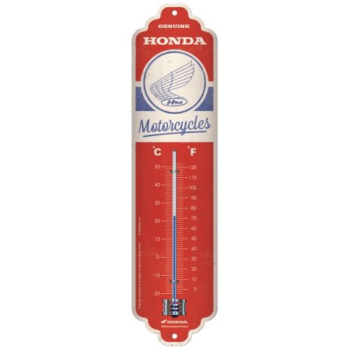 Honda Motorcycles Vintage Wall Mounted Thermometer