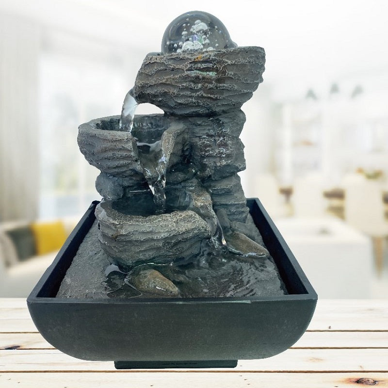 Natural Stoney Cascade Water Fountain