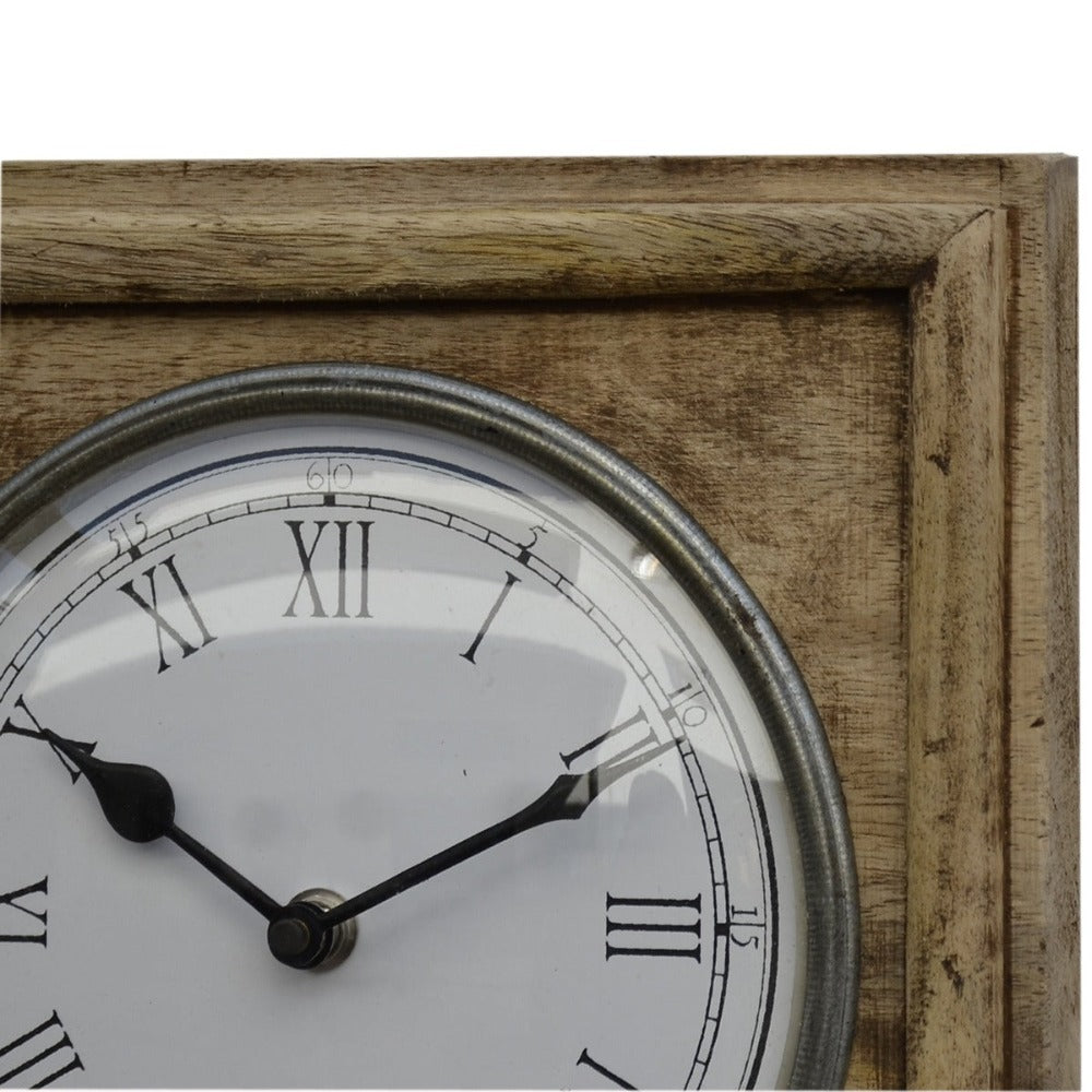 Industrial Global Time Zone Wall Clock