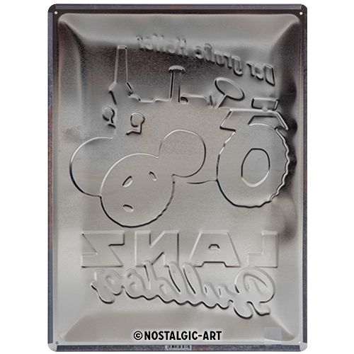 Lanz Bulldog Metal Sign