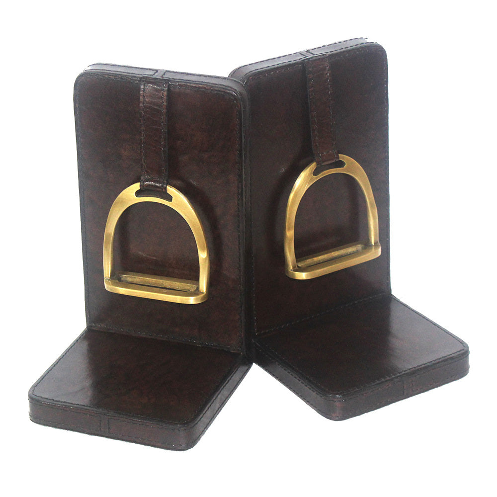 LARGE Horse Stirrups Bookends Set of 2 (Available in 5 Colors)