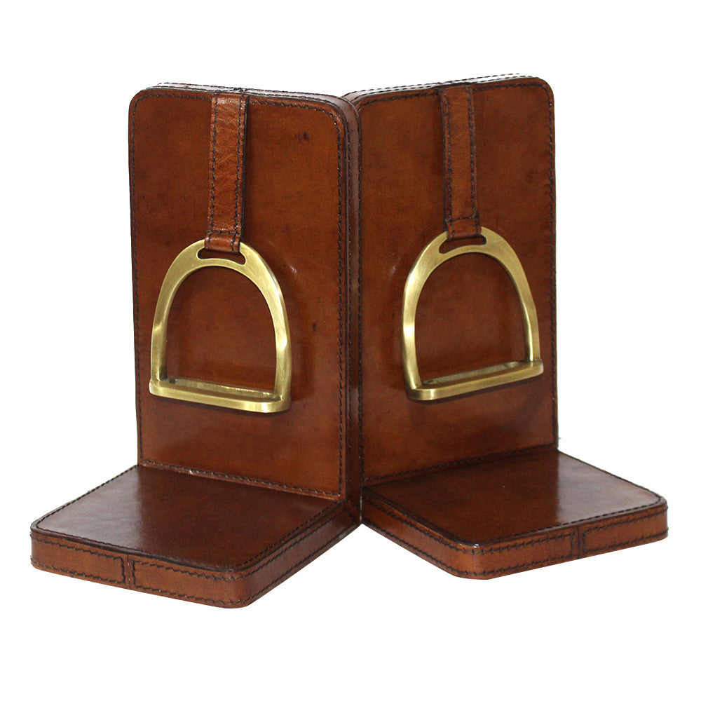 LARGE Horse Stirrups Bookends Set of 2 (Available in 5 Colors)
