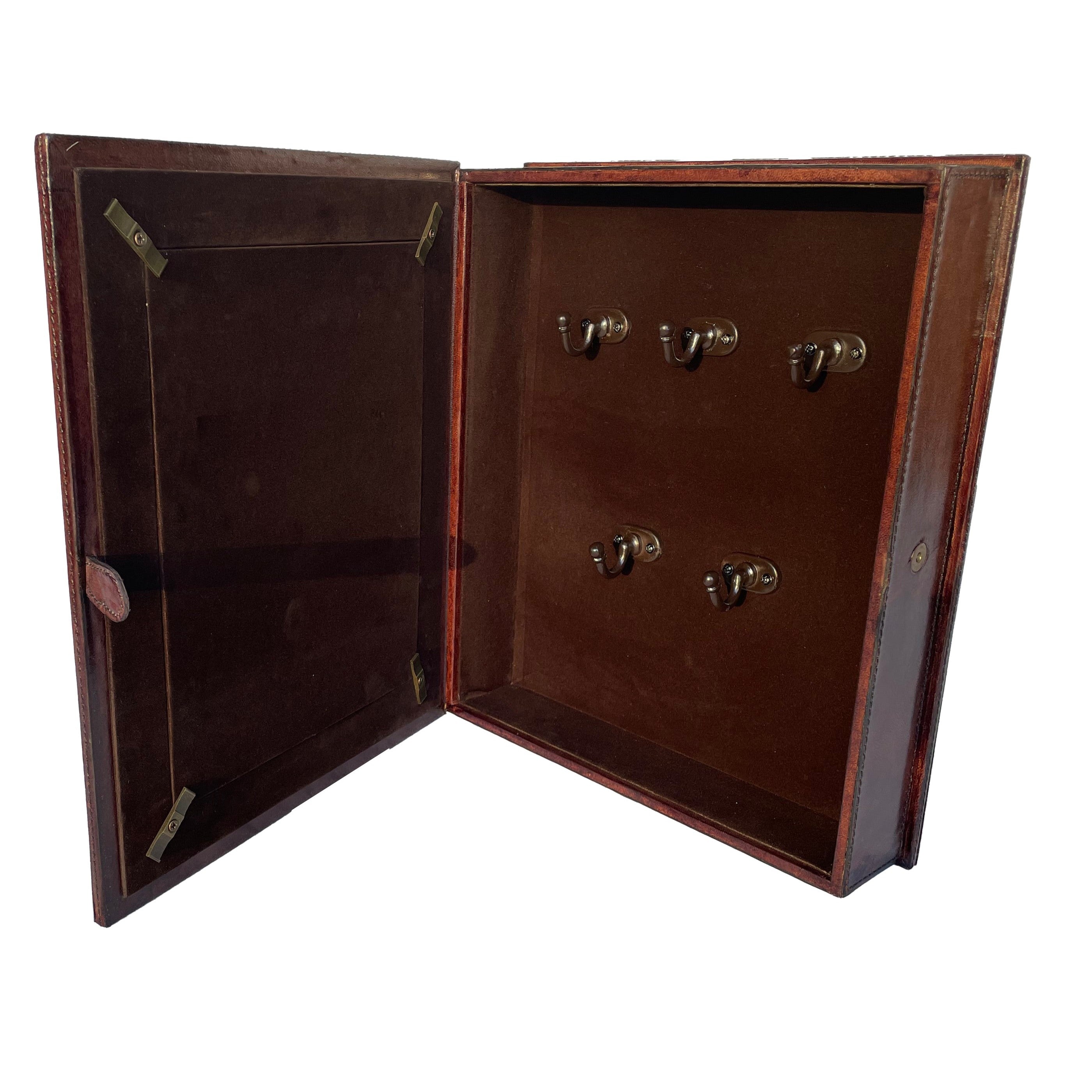 Elegant Leather Key Holder & Photo Frame Box - Small (3 Colors to Choose)