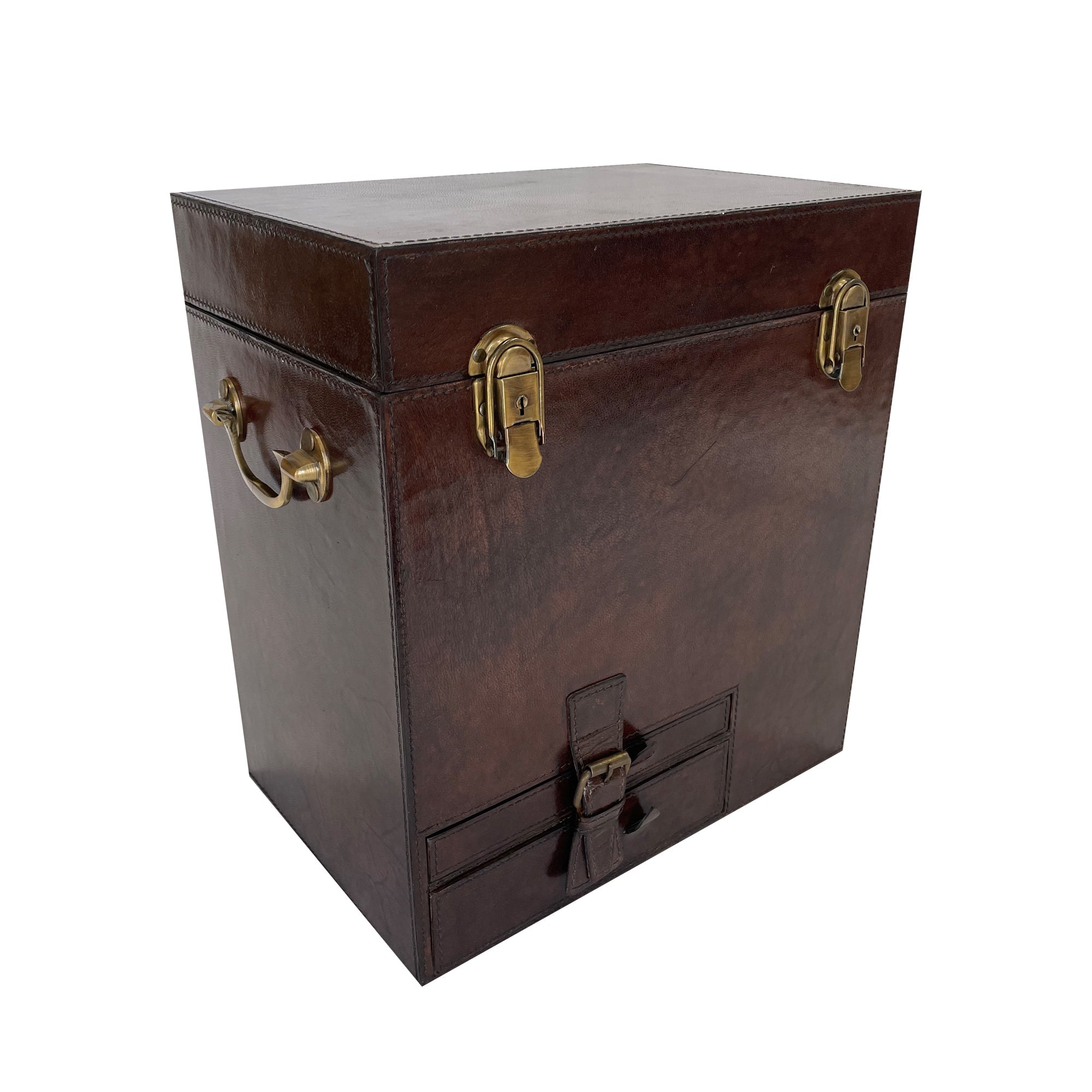 Leather Home Bar on the Go SMALL (Available In 3 Colors)