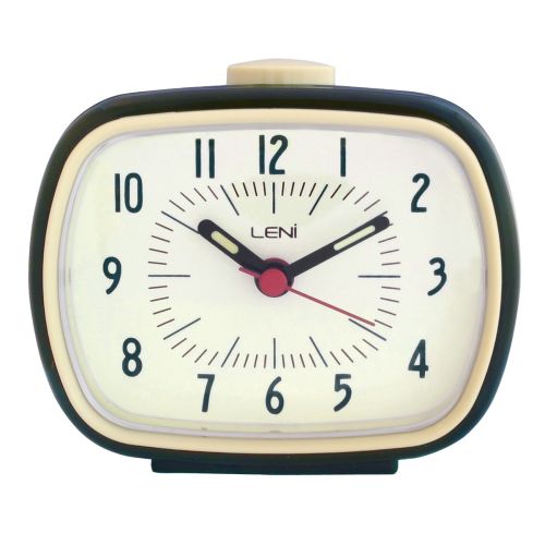 Retro Leni Dark Shades Alarm Clock (Available in 3 Colors)