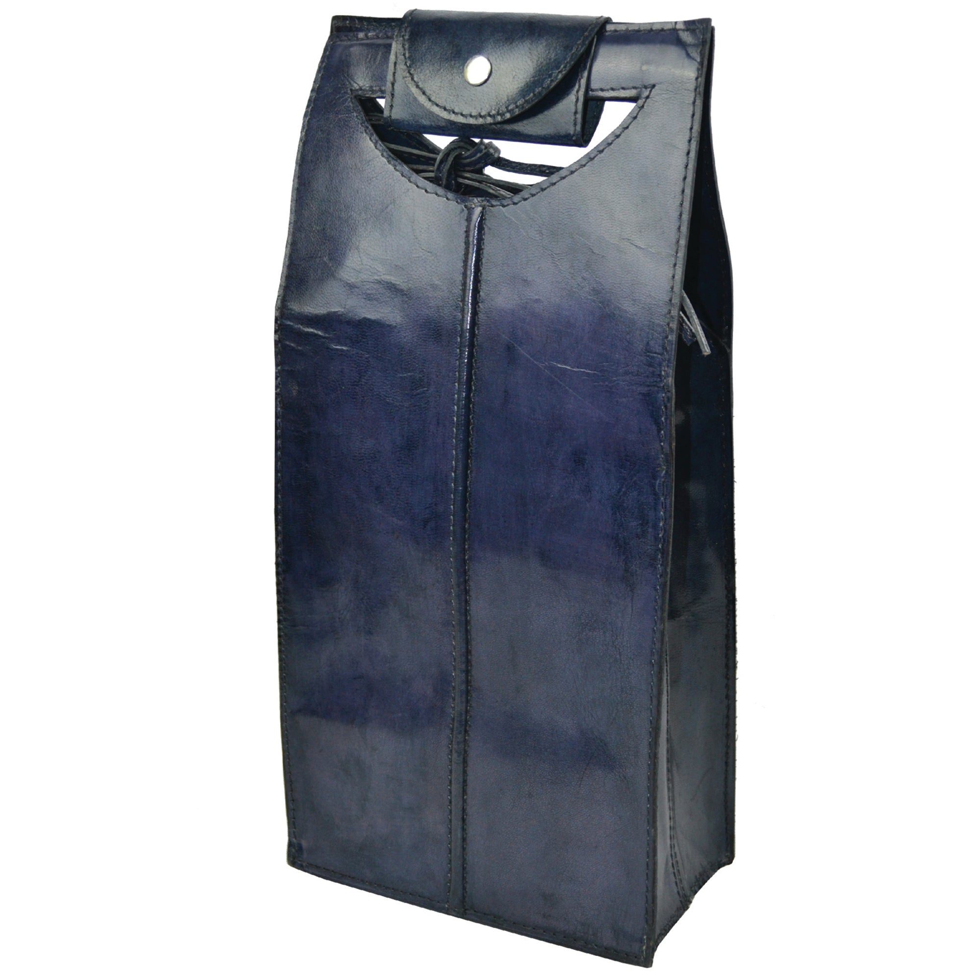 Luxe Leather Double Wine Carrier (6 Colors To Choose)