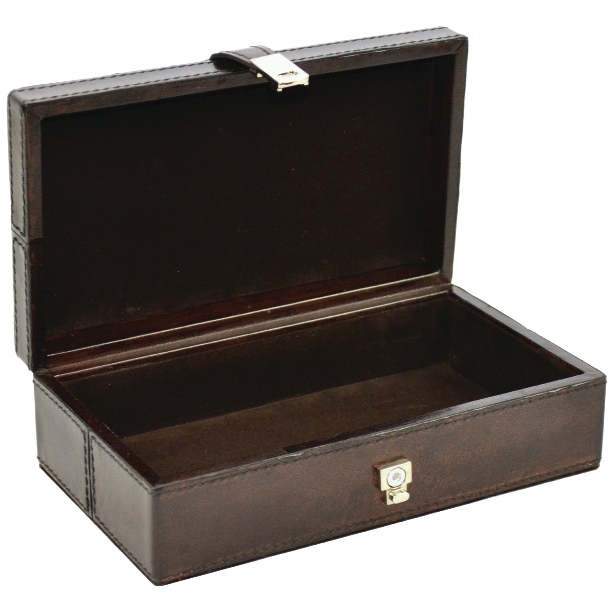 Luxe SMALL Rectangle Leather Trinket Box (Available in 4 Colors)