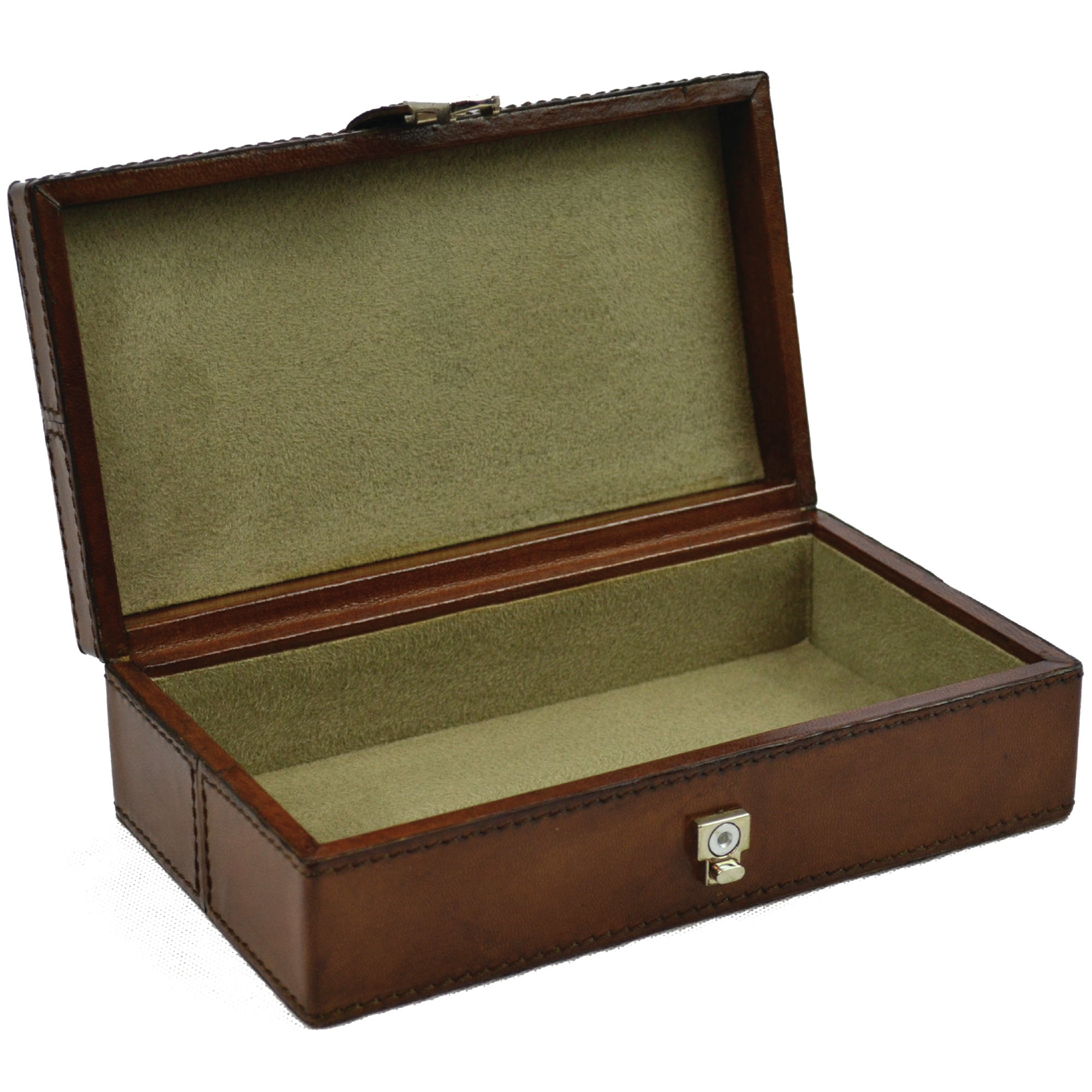 Luxe SMALL Rectangle Leather Trinket Box (Available in 4 Colors)