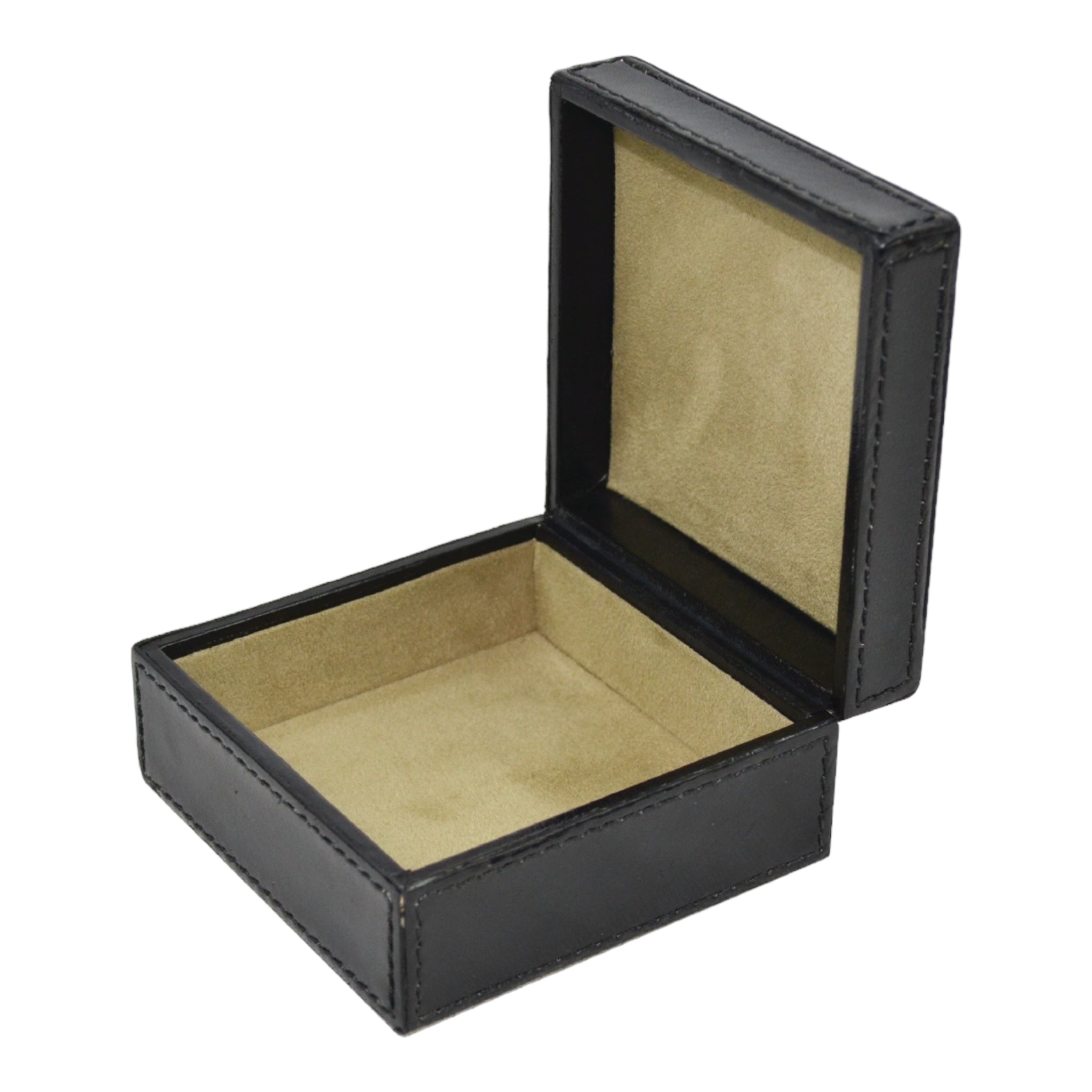 Luxe Square Leather Trinket Box (Available in 4 Colors)