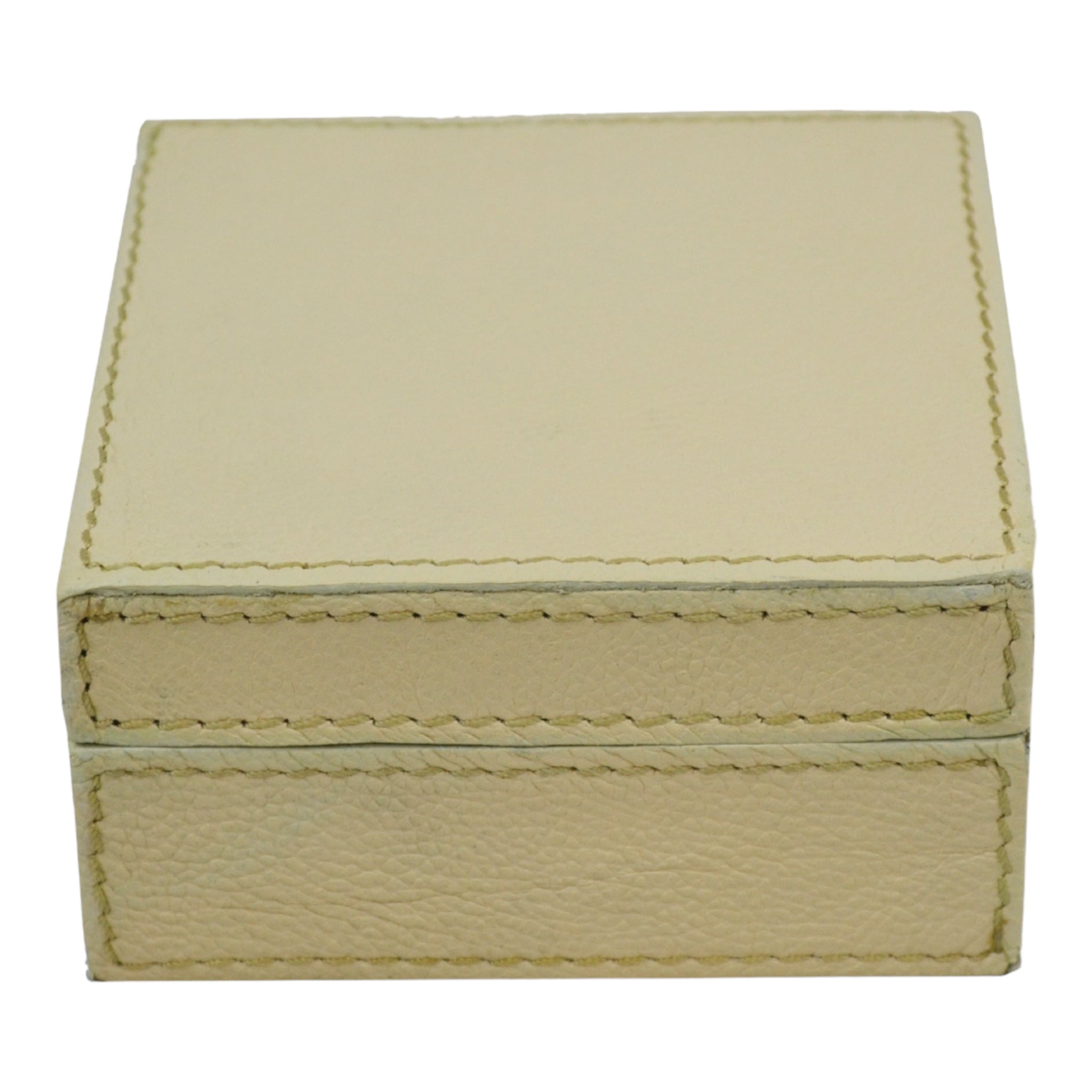 Luxe Square Leather Trinket Box (Available in 4 Colors)