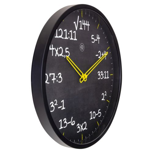 NeXtime Maths Kids Wall Clock 30cm