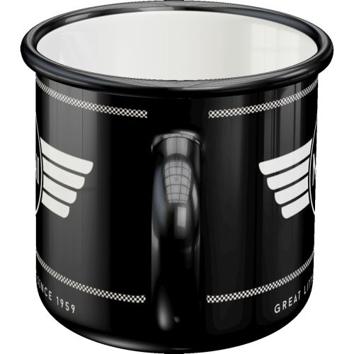 "Mini Logo" Enamel Coffee Mug