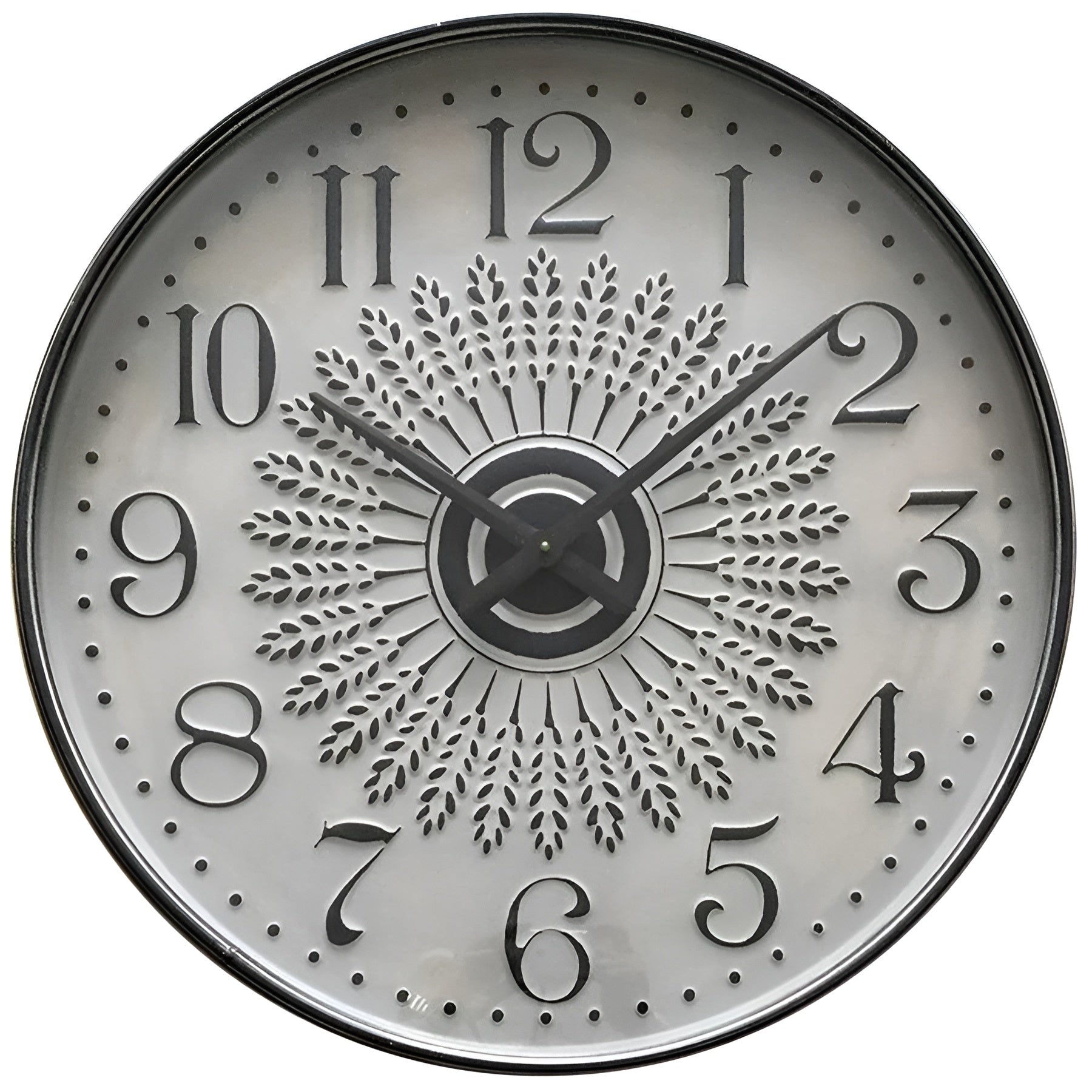 Moda Glass Front Wall Clock