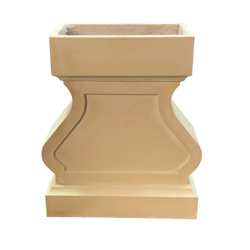 Modern Bottomless Concrete Plant Pot