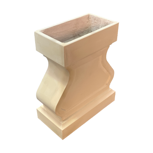 Modern Bottomless Concrete Plant Pot