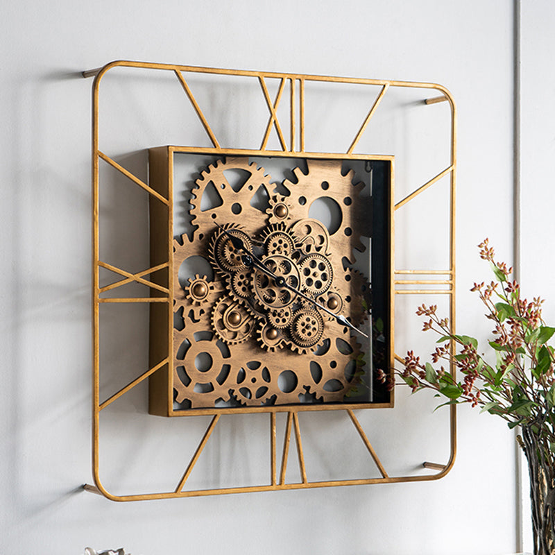 Modernist Gearwork Clock