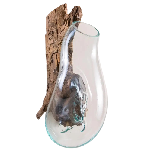 Nature's Haven Wooden Log Wall Terrarium