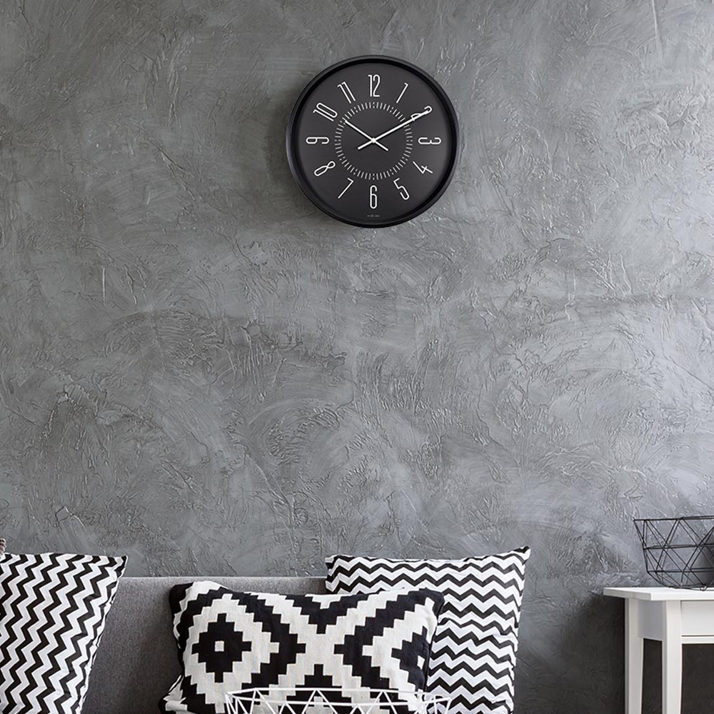 NeXtime Luminous Wall Clock (Available in 2 Colors)