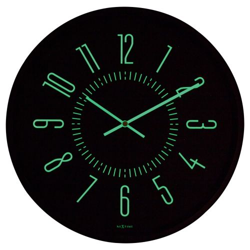 NeXtime Luminous Wall Clock (Available in 2 Colors)