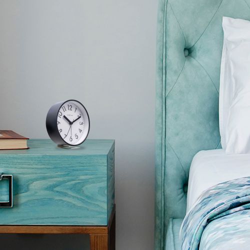 NeXtime Reflect Alarm Clock with Night Light (Available in 2 Colors)