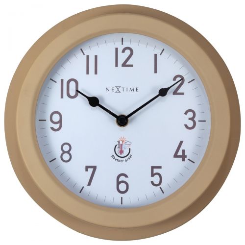 NeXtime Poppy Outdoor Wall Clock - 22cm