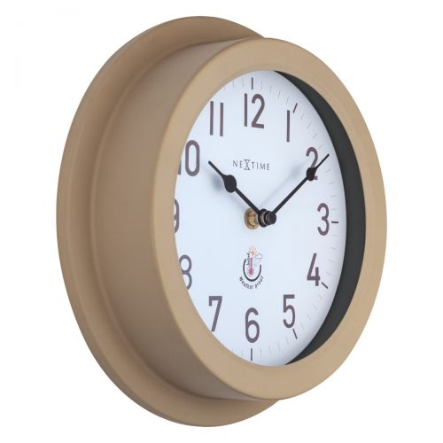 NeXtime Poppy Outdoor Wall Clock - 22cm
