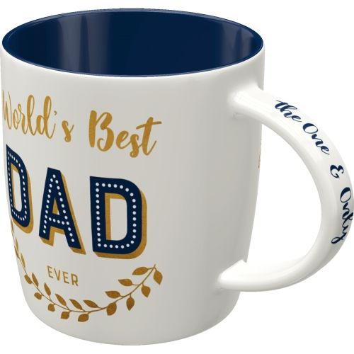 "Number 1 Dad" Ceramic Coffee Mug