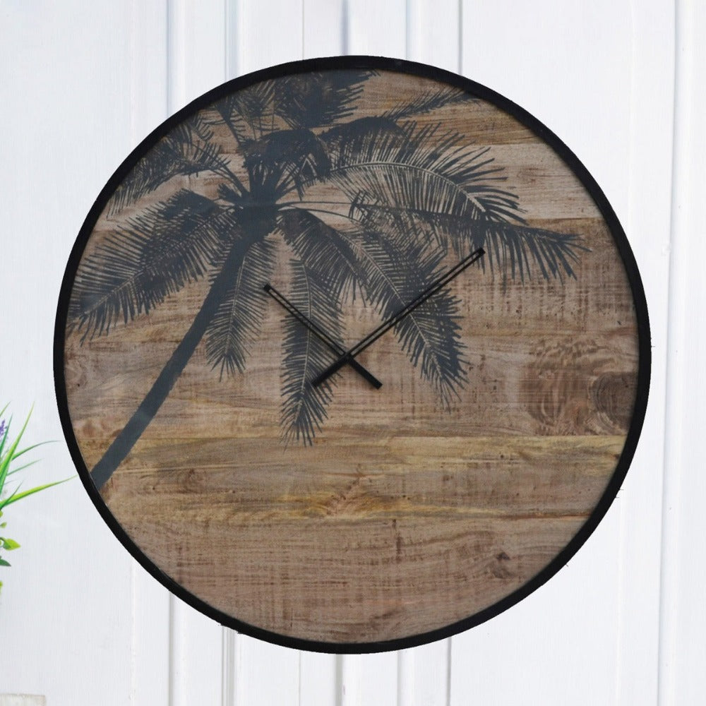 Oasis Wooden Wall Clock