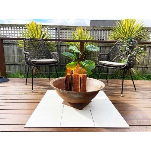 Profound Cast Iron Fire Pit Bowl With Base (Available in 4 Sizes)