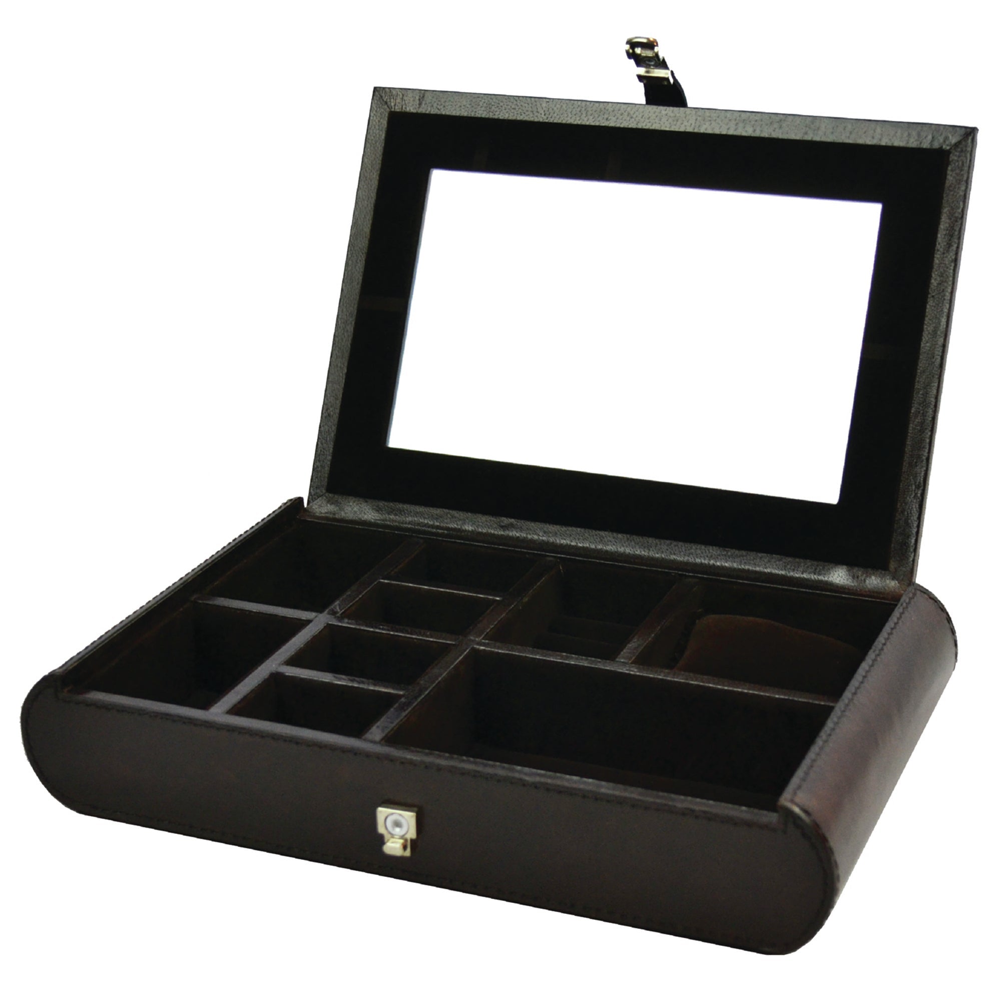 Rectangle Jewelry Box With Mirror (Available In 2 Colors)