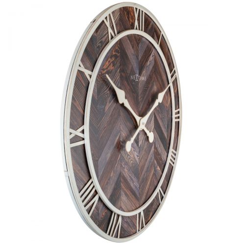 NeXtime Roman Wooden Wall Clock (Available in 2 Colors)