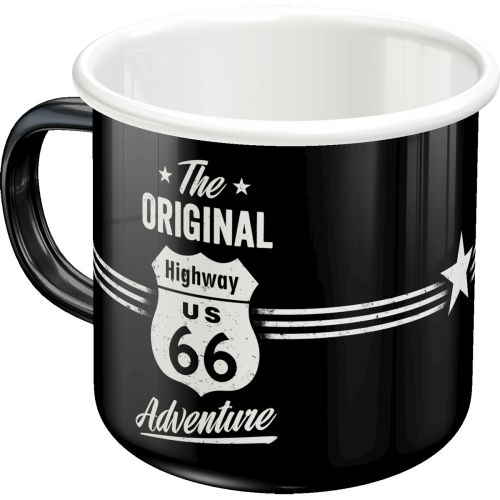 Route 66 Adventure Enamel Coffee Mug