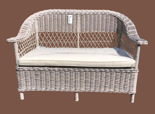 Serene Outdoor Wicker 2 Seater Sofa