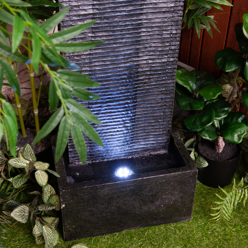 Slate Pillar Trickle Water Fountain