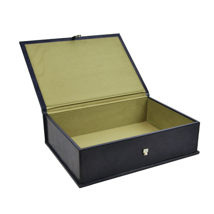 Sleek Rectangle Leather Trinket Box (Available in 5 Colors)