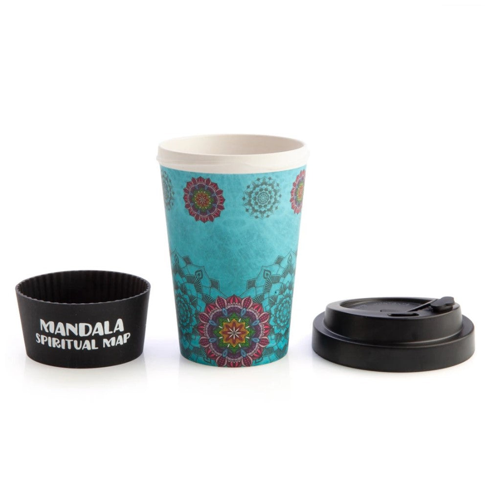 "Mandala Spiritual Map" Bamboo Cup