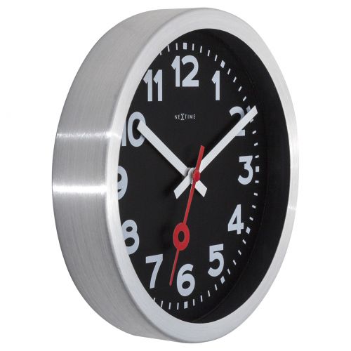 2 in 1 NeXtime Station Number Wall / Table Clock 19cm (Available in 2 Colors)