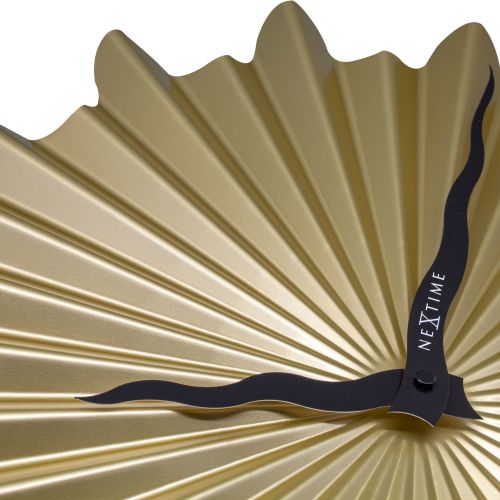 NeXtime Sunny Gold Wall Clock 40cm