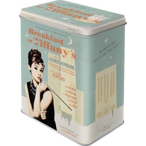 Breakfast At Tiffany's Storage Tin Box