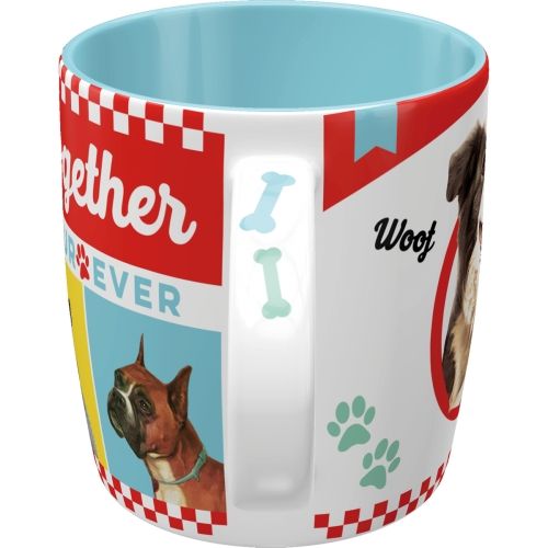 "Better Together Dogs" Ceramic Coffee Mug