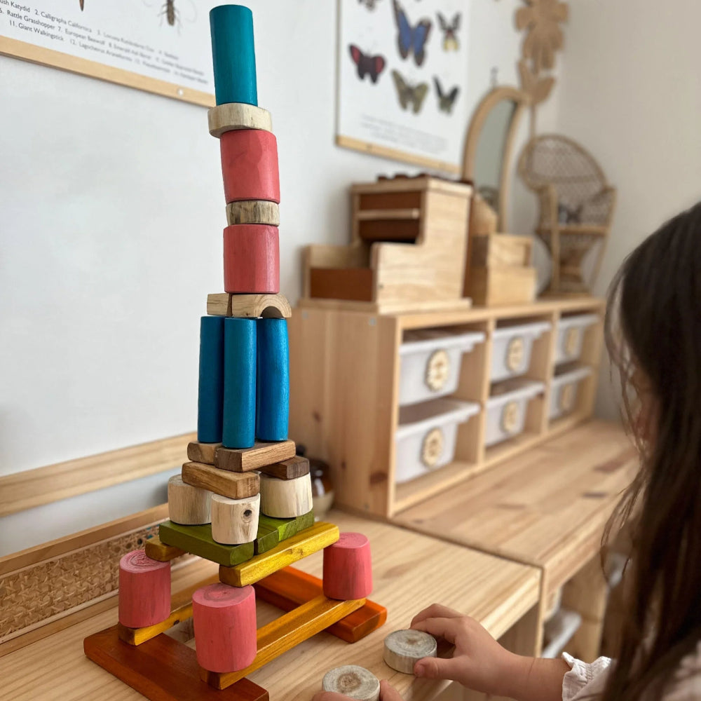 Nature-Inspired Play Forest Color Blocks