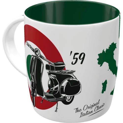 "Vespa - The Italian Classic" Ceramic Coffee Mug
