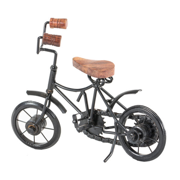 Vintage Look Metal Black Bicycle Home Decor