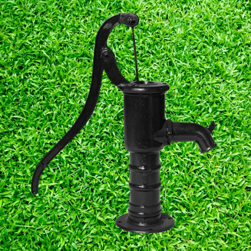 Vintage Cast Iron Countryside Pump (Available in 3 Colors)