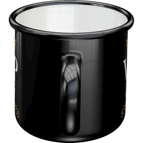 "VIP Only" Enamel Coffee Mug