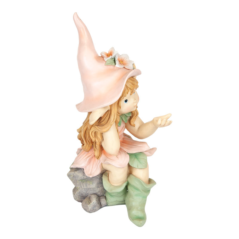 Vivid Singing Fairy Statue