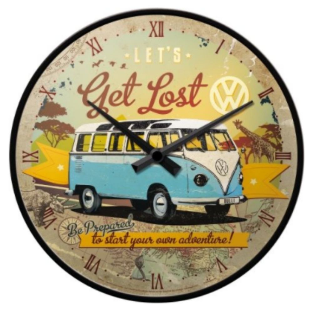 Volkswagen Let's Get Lost Wall Clock