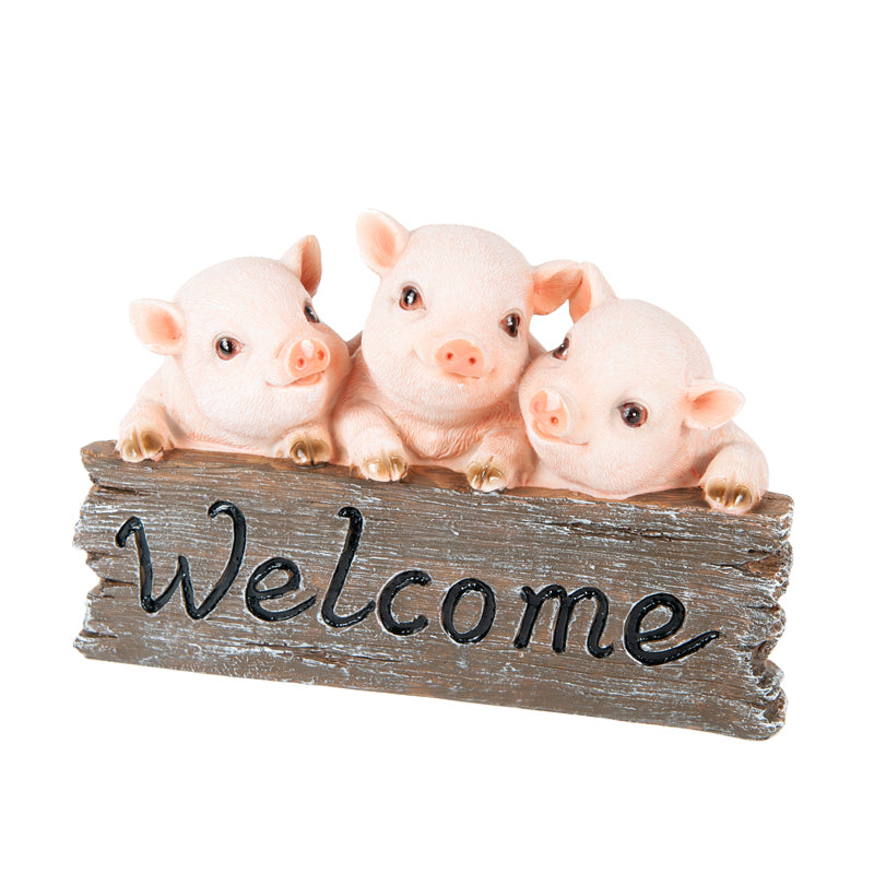 Welcome Piglets Statue