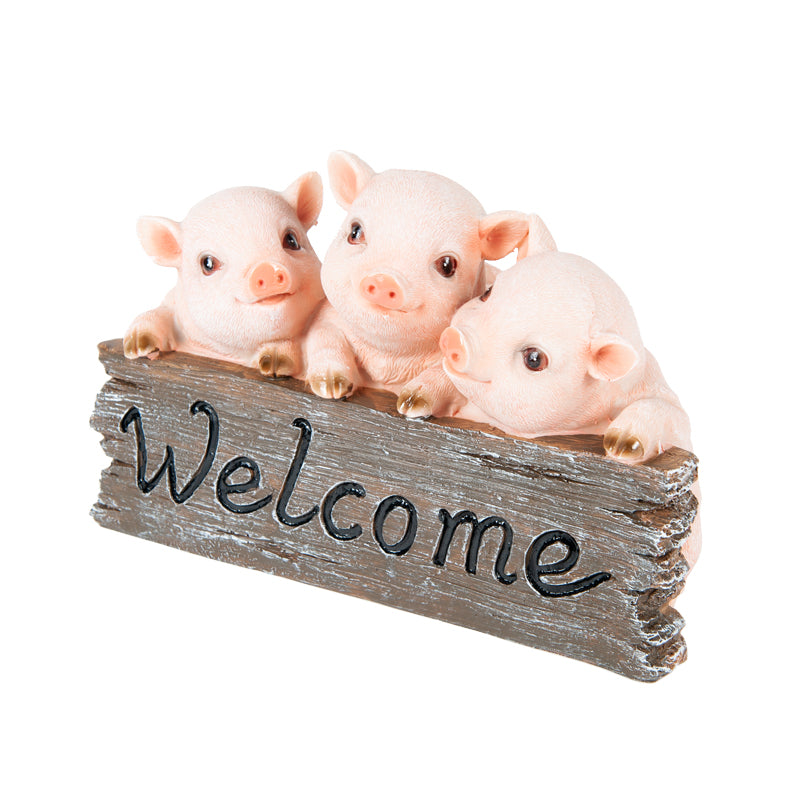 Welcome Piglets Statue