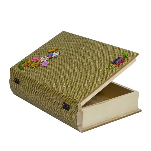 Paint Your Own Wooden Book Box (Available In 2 Sizes)